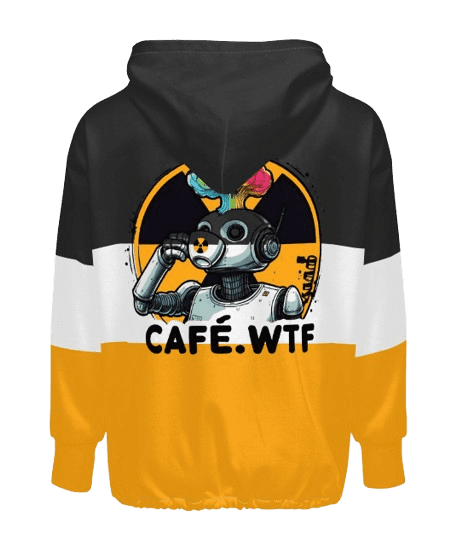 cafe wtf podcast apparel sweatshirt